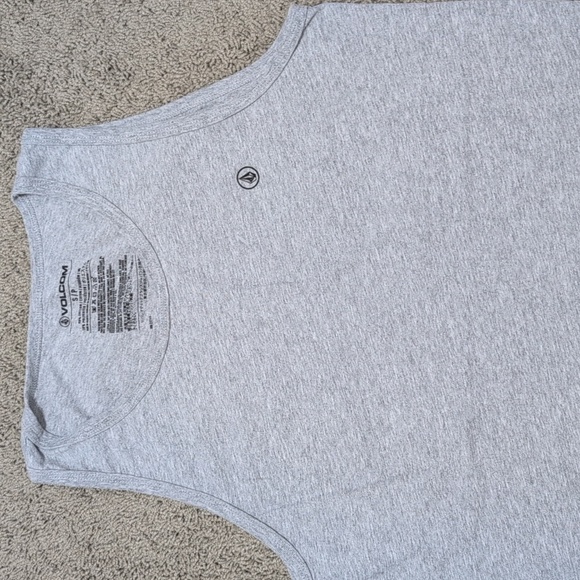 Men's Gray Volvom Tank Top Size Small - Picture 2 of 6